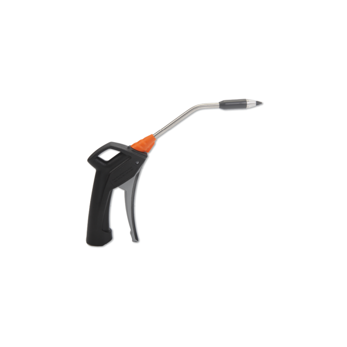 Air Blow Gun with SS Nozzle (with silencer & Rubber Tip)