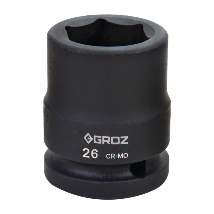 Impact Hex Socket  CrMo, 3/4" drive