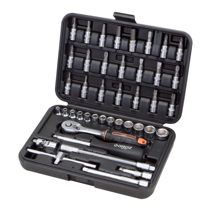 Hex Socket Set. Blow Moulded Case