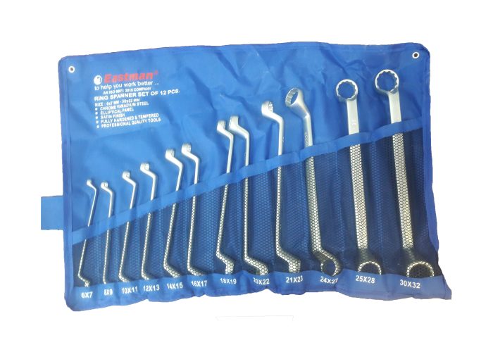 Ring spanner set